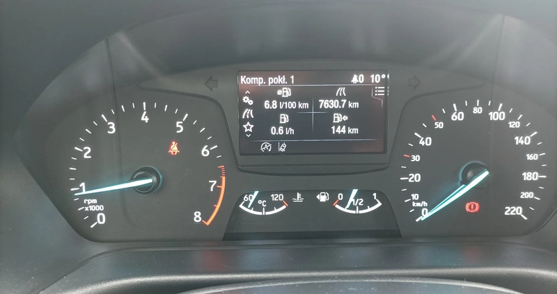 Ford Fiesta cena 57700 przebieg: 47650, rok produkcji 2020 z Tuchola małe 211